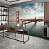 Golden Gate Bridge Wall Mural – Sunny Coastal City View Design