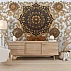 Luxury Gold Mandala Wall Mural – Classic Ornamental Wallpaper for Elegant Interiors Luxury Gold Mandala Wall Mural – Classic Ornamental Wallpaper for Elegant Interiors