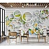 Vitamin Fruit Wall Mural – Colorful Citrus Science Kitchen Design