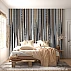 Modern Pattern Stripe Wall Mural – Abstract Ethnic Line Design