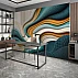 Abstract Wave Wall Mural – Modern 3D Flow Texture Design