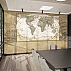 Vintage World Map Wall Mural – Antique Atlas Travel Design