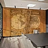 Antique World Map Wall Mural – Vintage Sepia Cartography Design