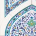 Islamic Tile Arch Wall Mural – Traditional Mosque Pattern Design