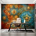 Colorful Mandala Wall Mural – Bohemian Ethnic Artistic Design