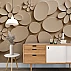 Spring Blossom Over Brick Wall Mural – Natural Floral Outdoor Style Design Spring Blossom Over Brick Wall Mural – Natural Floral Outdoor Style Design