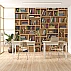 Library Bookshelf Wall Mural – Cozy Reading Room Design Library Bookshelf Wall Mural – Cozy Reading Room Design