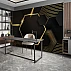 Black Gold Geometric Wall Mural – Modern Hexagon Luxury Design Black Gold Geometric Wall Mural – Modern Hexagon Luxury Design