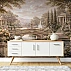 Classic Garden Bridge Wall Mural – Elegant European Landscape Design