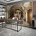 Ancient Roman Mosaic Portrait Wall Mural – Classical Architecture Art Wallpaper for Elegant Interiors