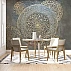 Beige Black Geometric Wall Mural – Modern Minimal Industrial Design Beige Black Geometric Wall Mural – Modern Minimal Industrial Design