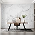 Elegant White Marble Wall Mural – Minimal Luxury Stone Texture