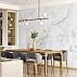 Elegant White Marble Wall Mural – Minimal Luxury Stone Texture