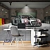 Sports Car Garage Wall Mural – Modern Automotive Interior Design