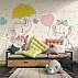 Cute Baby Elephant Wall Mural – Cartoon Nursery Love Design Cute Baby Elephant Wall Mural – Cartoon Nursery Love Design