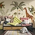 Safari Jungle Animals Wall Mural – Elegant Kids Wildlife Design