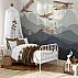 Vintage Airplane Kids Wall Mural – Minimal Aviation Sky Design Vintage Airplane Kids Wall Mural – Minimal Aviation Sky Design