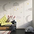 Soft Clouds & Moon Kids Wall Mural – Scandinavian Nursery Starry Sky Wallpaper Soft Clouds & Moon Kids Wall Mural – Scandinavian Nursery Starry Sky Wallpaper