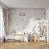 Soft Clouds & Moon Kids Wall Mural – Scandinavian Nursery Starry Sky Wallpaper Soft Clouds & Moon Kids Wall Mural – Scandinavian Nursery Starry Sky Wallpaper