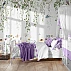 Whimsical Hanging Leaves Wall Mural – Soft Floral Nursery Wallpaper for Kids Room