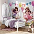 Princess Swing Kids Wall Mural – Cute Girls Balloon Garden Design Princess Swing Kids Wall Mural – Cute Girls Balloon Garden Design
