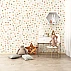 Pastel Polka Dot Wall Mural – Minimal Kids Pattern Design