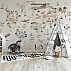 Kids World Map Wall Mural – Vintage Animal Illustration Wallpaper for Children Room Kids World Map Wall Mural – Vintage Animal Illustration Wallpaper for Children Room