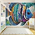 Colorful Fish Wall Mural – Vibrant Ocean Mosaic Art Design