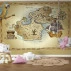 Pirate Treasure Map Wall Mural – Vintage Kids Adventure Design Pirate Treasure Map Wall Mural – Vintage Kids Adventure Design