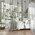 Soft Forest Landscape Wall Mural – Minimal Woodland Kids Wallpaper for Calm Interiors