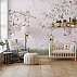 Blossom Tree Kids Wall Mural – Soft Pink Nursery Bird Design