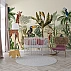Safari Jungle Kids Wall Mural – Animal Adventure Nursery Design
