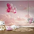 Pink Balloon Sky Kids Wall Mural – Dreamy Nursery Cloud Design Pink Balloon Sky Kids Wall Mural – Dreamy Nursery Cloud Design