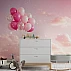 Pink Balloon Sky Kids Wall Mural – Dreamy Nursery Cloud Design Pink Balloon Sky Kids Wall Mural – Dreamy Nursery Cloud Design