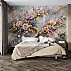 Luxury Floral Tree Wall Mural – Elegant Gold Blossom Wall Design Luxury Floral Tree Wall Mural – Elegant Gold Blossom Wall Design