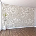 Minimalist White Blossom Wall Mural – Elegant Soft Floral Branch Design