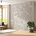 Minimalist White Blossom Wall Mural – Elegant Soft Floral Branch Design