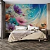 Abstract Floral Wave Wall Mural – Colorful 3D Flower Design Abstract Floral Wave Wall Mural – Colorful 3D Flower Design