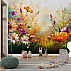 Colorful Wildflower Meadow Wall Mural – Artistic Floral Landscape Design