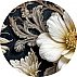 Luxury Dark Floral Wall Mural – Elegant Gold Botanical Design for Bedroom Luxury Dark Floral Wall Mural – Elegant Gold Botanical Design for Bedroom