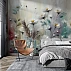 Soft 3D Floral Wall Mural – Elegant Neutral Blossom Design Soft 3D Floral Wall Mural – Elegant Neutral Blossom Design