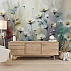 Soft 3D Floral Wall Mural – Elegant Neutral Blossom Design Soft 3D Floral Wall Mural – Elegant Neutral Blossom Design