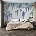 Wisteria Birds Wall Mural – Elegant Floral Nature Scene Design