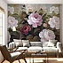 Vintage Oil Floral Wall Mural – Classic Peony Garden Design Vintage Oil Floral Wall Mural – Classic Peony Garden Design