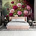 Romantic Rose Garden Wall Mural – Vintage Floral Bouquet Design Romantic Rose Garden Wall Mural – Vintage Floral Bouquet Design
