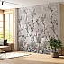 Elegant Oriental Blossom Wall Mural – Soft Botanical Bird Design