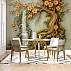 Golden Light Abstract Wall Mural – Warm Glow Modern Luxury Design Golden Light Abstract Wall Mural – Warm Glow Modern Luxury Design