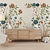 Elegant Botanical Wall Mural – Vintage Floral Branch Design
