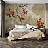 Oriental Floral Pattern Wall Mural – Elegant Asian Blossom Design
