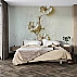 White Floral Wall Mural – Elegant Gold Branch Minimal Design